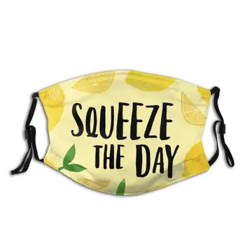 

Squeeze The Day Non-Disposable Mouth Face Mask with Filter Anti Bacterial Dust Mask Protection Cover Respirator Mouth Muffle