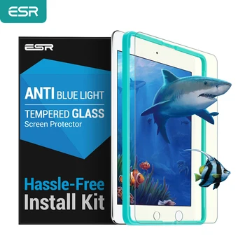 

Screen Protector for iPad mini 1/2/3/4 , ESR Anti Blue-ray Triple Strength Tempered Glass Screen Protector with Free Applicator