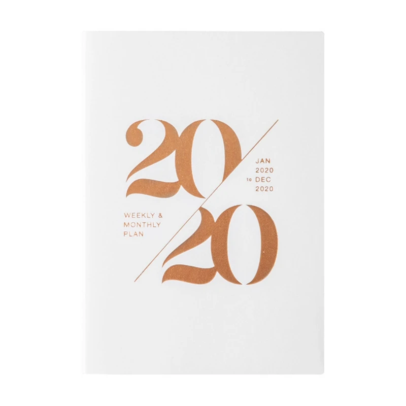

Agendas 2020 Planner Organizer Notebook and Journals A5 Monthly Weekly Note Book Personal Plan Schedule Office School Handbook