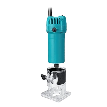 

New Eu Plug,220V 1200W 1/4 Inch Carving Machine Edge Trimmer Power Tools 35000R/Min Electric Hand Trimmer Wood Laminator Router