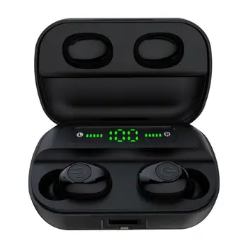 

TWS Wireless Earphones Mini Smart Touch Digital Display Bluetooth 5.0 Sports Music Stereo Earbuds with Charging Case