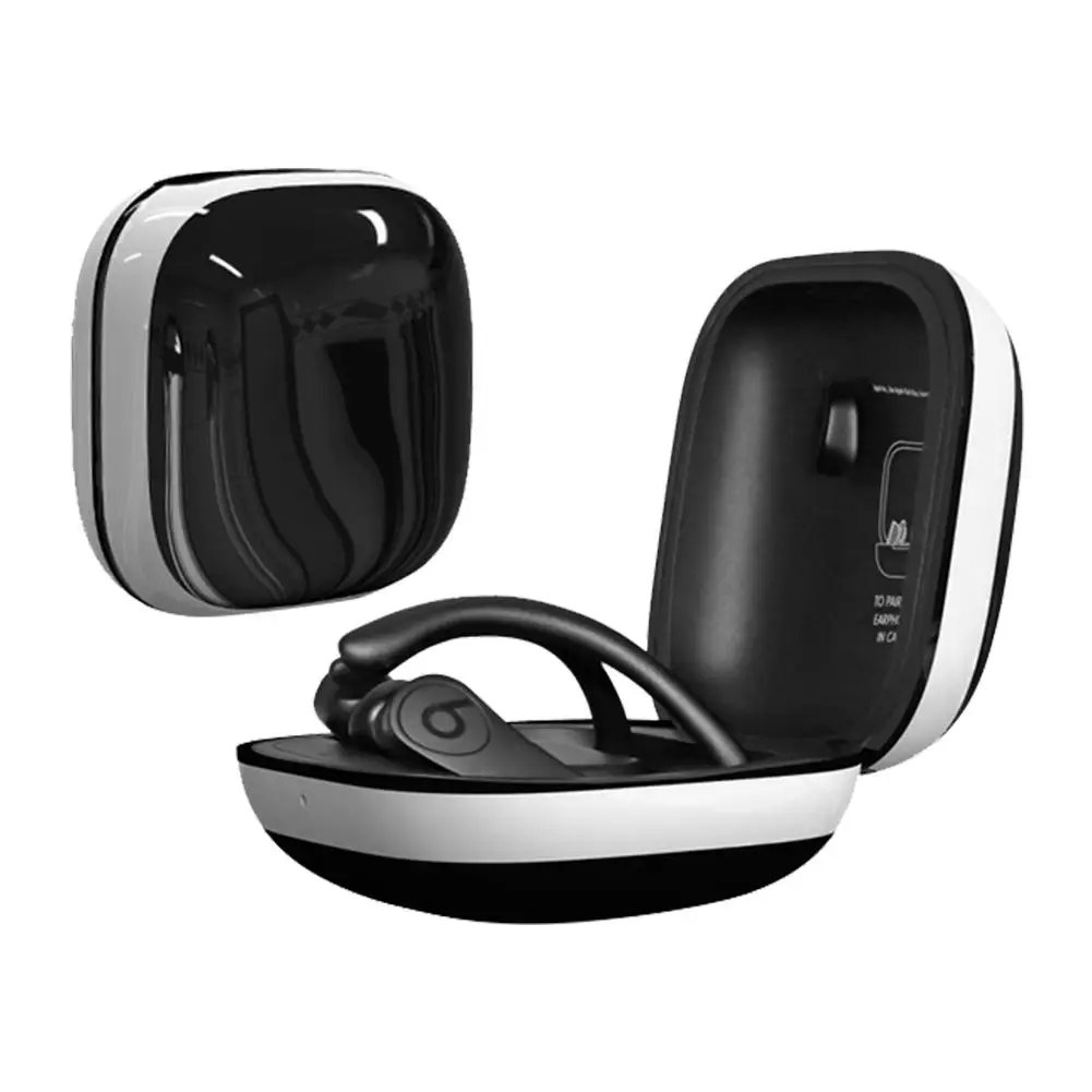Силиконовый чехол для наушников зеркальная bluetooth-гарнитура коробка для хранения наушников для Beats Powerbeats Pro - Цвет: 3