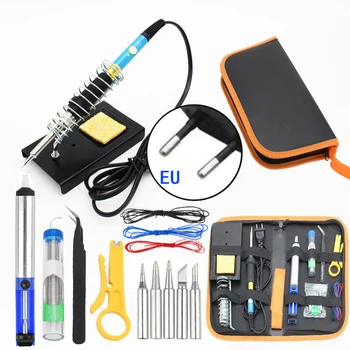 

15 In 1Wire Stripper Cutter Kit Adjustable Temperature Welding Tool 60W