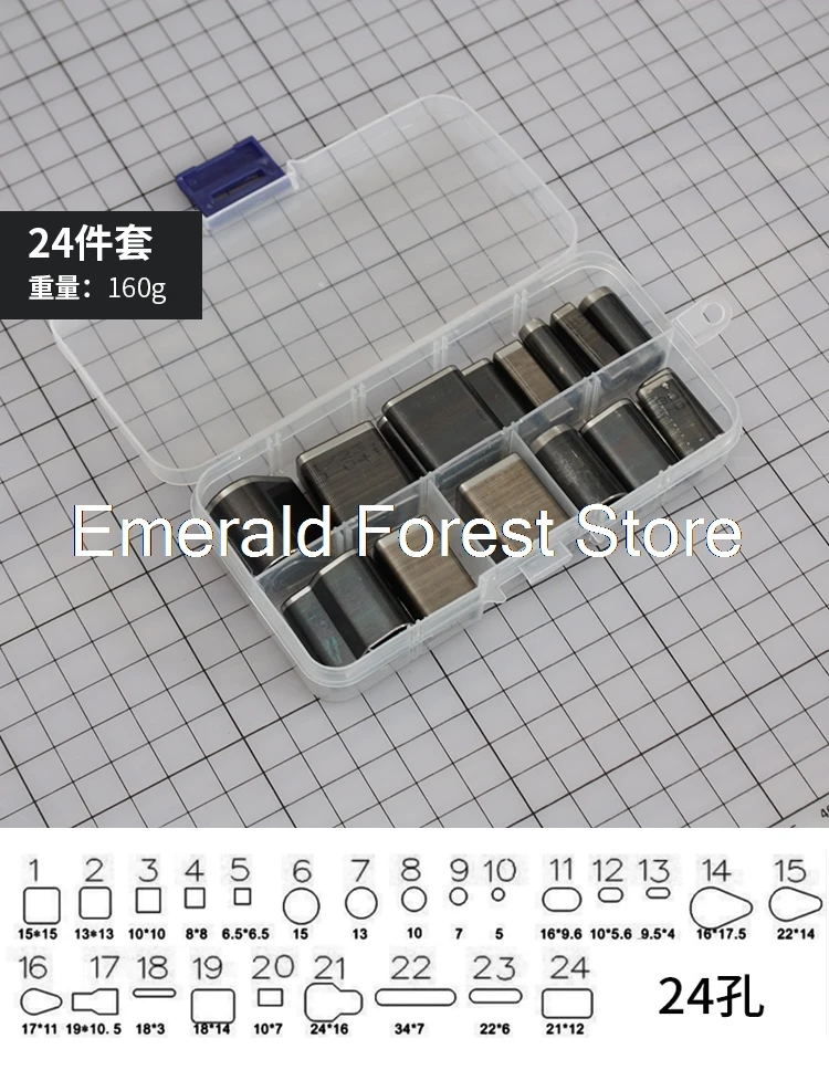High-quality Pattern punching set, Leather perforator,leather tool