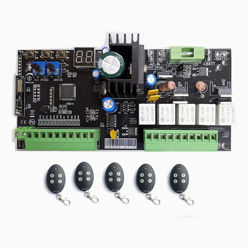 Universal Dc 12v 24v Pistion Drive Heavy Duty Swing Gate Opener Control