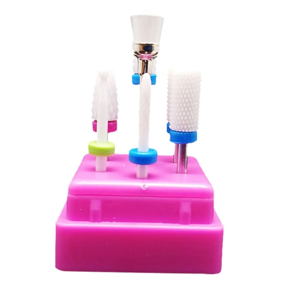 

Ceramic Polishing Head Seven-Piece Nail Polishing Machine Drill Set Phototherapy Nail Polishing Unloading Sanding Head