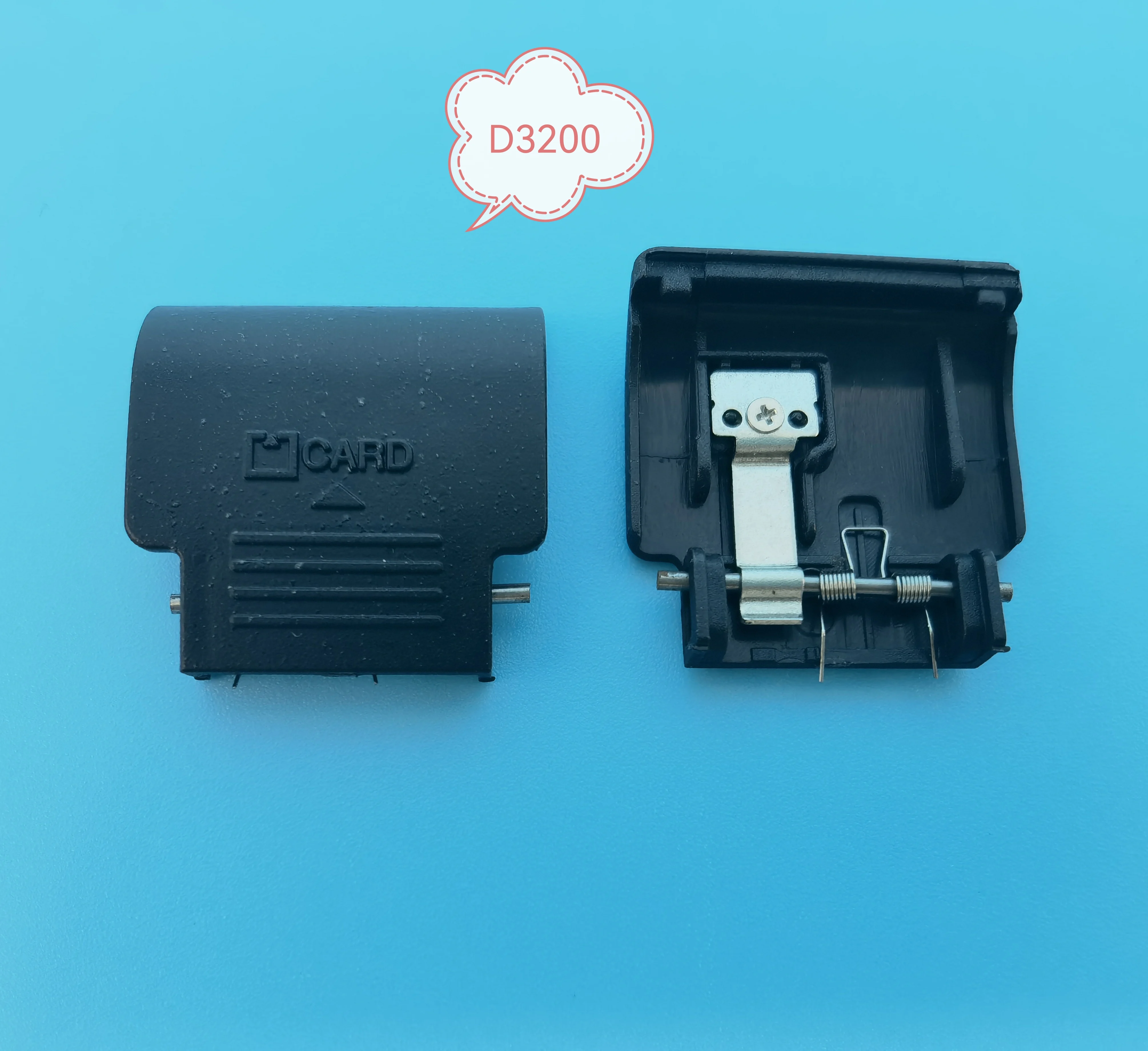 new oem Repair Parts For Nikon D3200 D40X D40 D60 D5200 D3000 D3100 D5100 SD Memory Card Door Cover 1pcs | Электроника