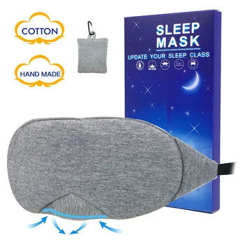 

Sleeping Eye Mask Eyeshade Cover Women Men Soft Portable Shade Eye Patch Blindfold Travel Eyepatch KG66