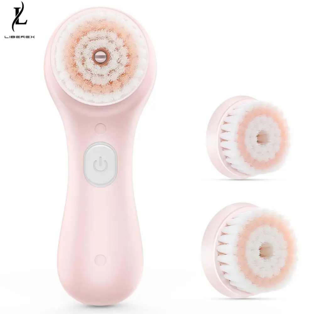 

Liberex Facial Cleansing Brush Electric Spin Brush For Face Deep Cleanine - IPX7 Waterproof Skin Care Tools Beauty Massager