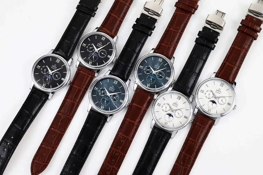 

Omega- men's Watch Luxury brand ceramic ring men AAA quartz movement designer watch watch 205