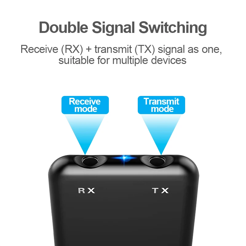 2 в 1 Передача получить беспроводной Bluetooth AUX адаптер 4,2 3,5 мм Jack аудио для столов ТВ домашняя звуковая система автомобильная стереосистема