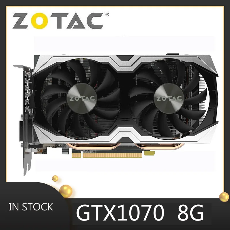 Цветная графическая карта gpu nvidia geforce GTX 1070 8g видеокарта для pubg настольная