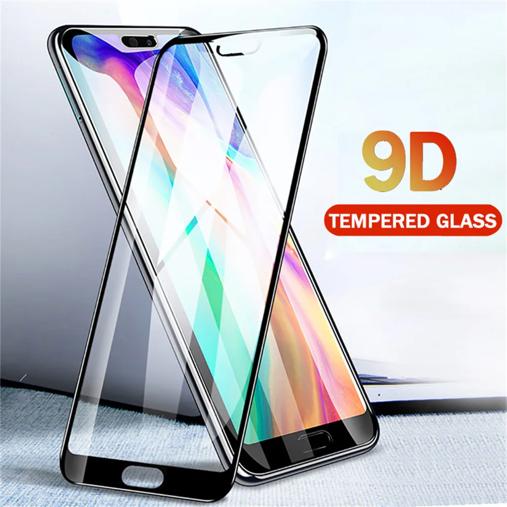 9D полное покрытие краев закаленное Стекло на для Huawei Y5 Prime Lite 2018 huawei Y6 Y7 Y9 Pro 2019
