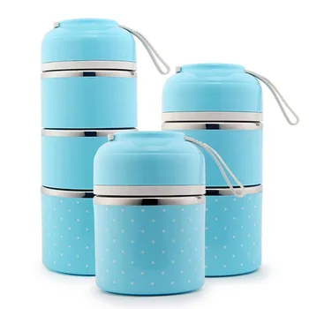 

Food Container Portable Thermal Lunch Box For Kids Office School Lunchbox Stainless Steel Leakproof Thermos Lunch Box Lancheira
