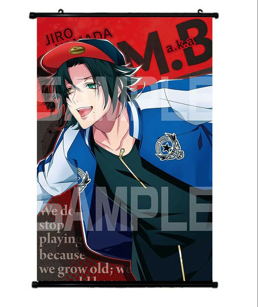 Cloth Poster Hypnosis Mic Division Rap Battle Jiro Anime Wall Scroll 60x40cm Painting Calligraphy Aliexpress