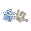 50set/lot Colorful Iron Prong Snap Buttons Round Metal Fasteners Press Stud for Romper Buckle Snap Baby Clothes Accessories 4