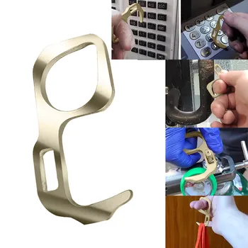 

1/3pcs No Touch Prevention Open Door Assistant Avoid Contact Elevator Button Door Handle Antibacterial Protection Key Bag Hook