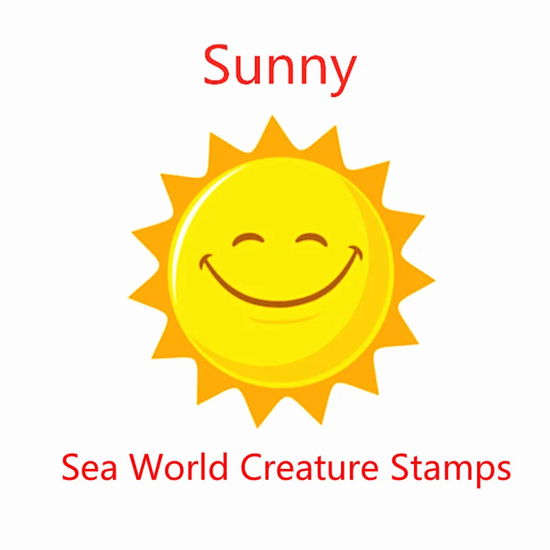 Naifumodo Sea World Creature Stamps and Cutting Dies Card Album Decorative Clear Stamp Mermaid 2019 Newl 14Pcs/Lot 14*14cm | Дом и сад