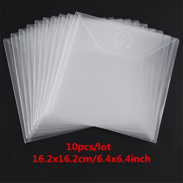10pcs Magnetic Sheets & Plastic Bags Set Storage Box Use to Store Cutting Dies Holders Organizer Transparent Bags 2021 TT234 10pcs