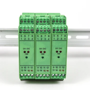 

PT100 intelligent thermal resistance thermocouple temperature isolation transmitter 0-10v to 4-20mA