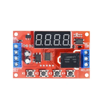

Hot Sale 5V Time Delay Relay Module Multifunction High Precision Programmable Trigger