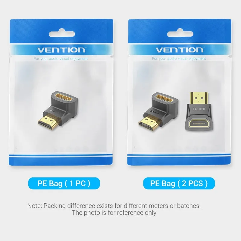 HDMI Adapter 90 270 Degree Right Angle Male to Female Converter 4K HD Connector For HDTV PS4 TV Box HDMI Calbe Extender