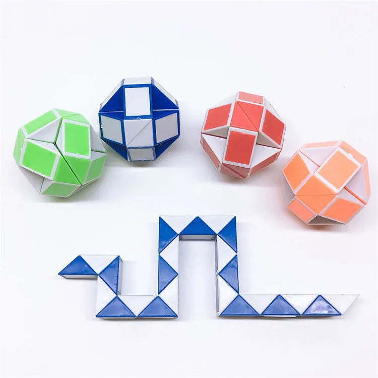 Huilong Children's Puzzle Toy Cube Intelligence Variety Magic Toys Children's Toys Fun Toys 24 Segments Puzzle Cube