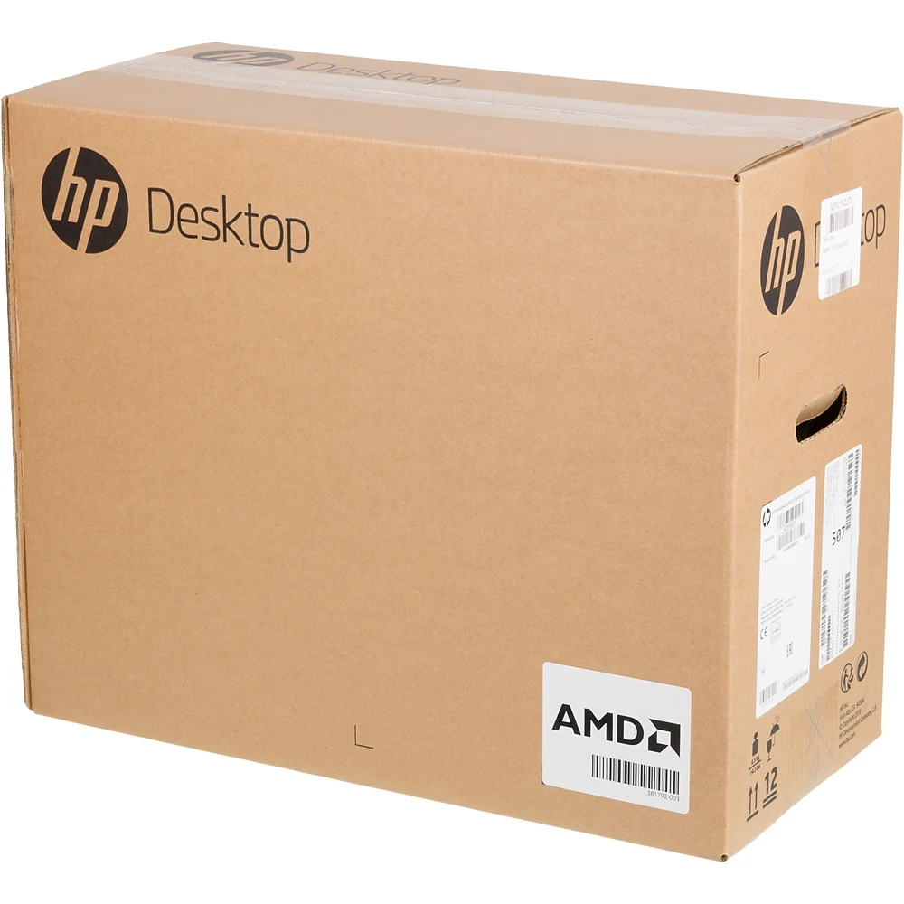 ПК HP Desktop Pro A G2 MT Ryzen 3 PRO 2200G/4Gb/SSD128Gb/Vega 8/W10H64/черный