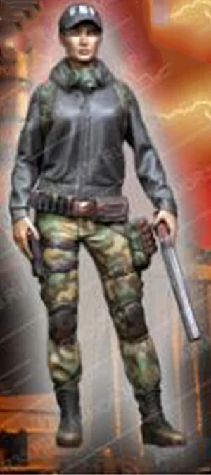 Unpainted Kit 1/16 120mm Girl (stalker) standing modern Resin Figure miniature garage kit | Игрушки и хобби