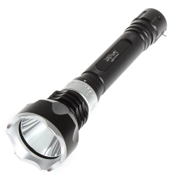 SecurityIng 1600 Lumens XM-L T6 LED Waterproof Diving Flashlight Powerful LED Flashlight with 5 Switch Modes for Outdoor Hiking