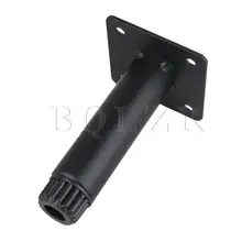 BQLZR 10 см нержавеющая сталь регулируемые мебельные ножки для компьютерного стола черный