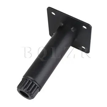 

BQLZR 10cm Stainless Steel Adjustable Furniture Feet for Computer Desk Black