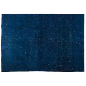 

Handmade Blue Vintage Persian Area Rug 290x414 Cm-9'6''X13'7''