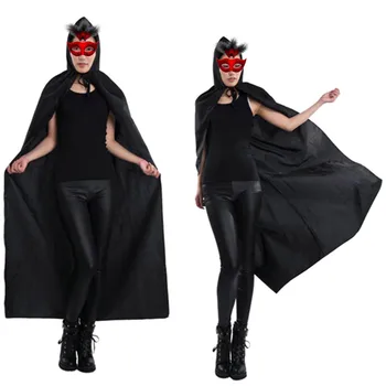 

Besegad Novelty Robe Hoody Cloak Long Tippet Cape Cloaks Hood Toy Adult Halloween Costume Theater Fancy Dress Prop Creative Toys