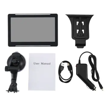 

T600 7 Inch Truck Car Universal Navigator Navigation Gps High Speed Camera 256Mb + 8Gb Car Gps Navigator