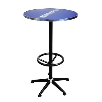 

3PC Bar Stools and Table Set High Quality Home Garage Steel Stools Table