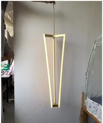 Advanced luminous tube Anastassiades Tube personalized sales office model room bedroom chandelier led