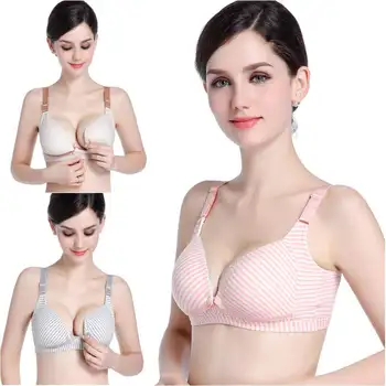 

2019 Breast Feeding Maternity Nursing Bra Mothers Clothing For Pregnant Women Breastfeeding Bra Size 34 36 38 40