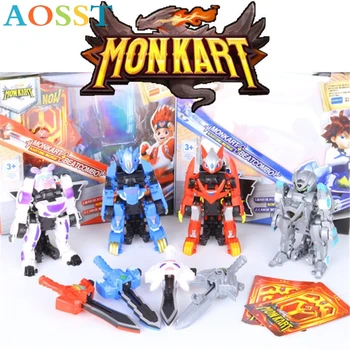 

Plastic Deformation Gifts Mobile Humanoid Robot Garage Kit Deformation Robot Transformation Cars Toys Action Figures Figurine