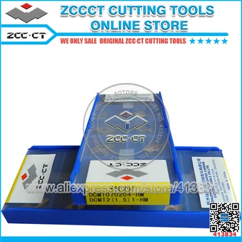 

10pcs ZCC inserto DCMT070204 -HM DCMT 070204 HM YBC251 ZCC.CT Cemented Carbide Cutting Tool Turning Inserts dcmt070204-hm