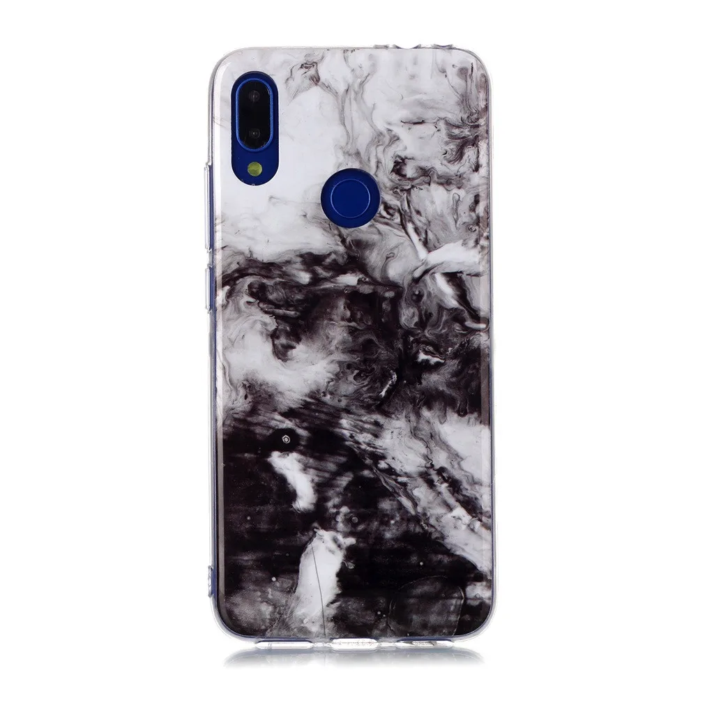 Mosunx Case For Redmi Note 7 6.3in Silicone Back Cover Transparent Soft TPU Ultra-Slim Ultra-thin, lightweight and flexible