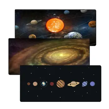 

Simple Design Solar system Keyboards Mat Rubber Gaming mousepad Desk Mat Rubber PC Computer Gaming mousepad