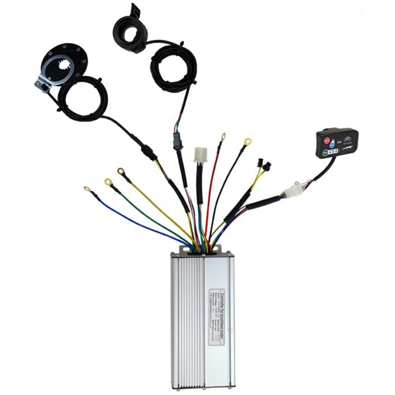 36V/48V 1000W 30A Electric Bicycle Sine Wave Controller KT LED880 Display&ampThumb Throttle and Sensor SM Accessories | Спорт и
