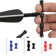 1 Набор для стрельбы из лука Fingerguard 3 цвета Bowstring Finger Tab Guard Bowstring Saver Защитная силиконовая защита для стрельбы из лука