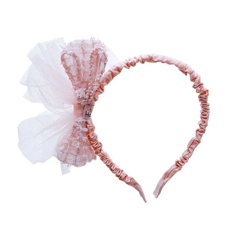 Рисунок 5 - Детский бант из сетчатой пряжи в Корейском стиле