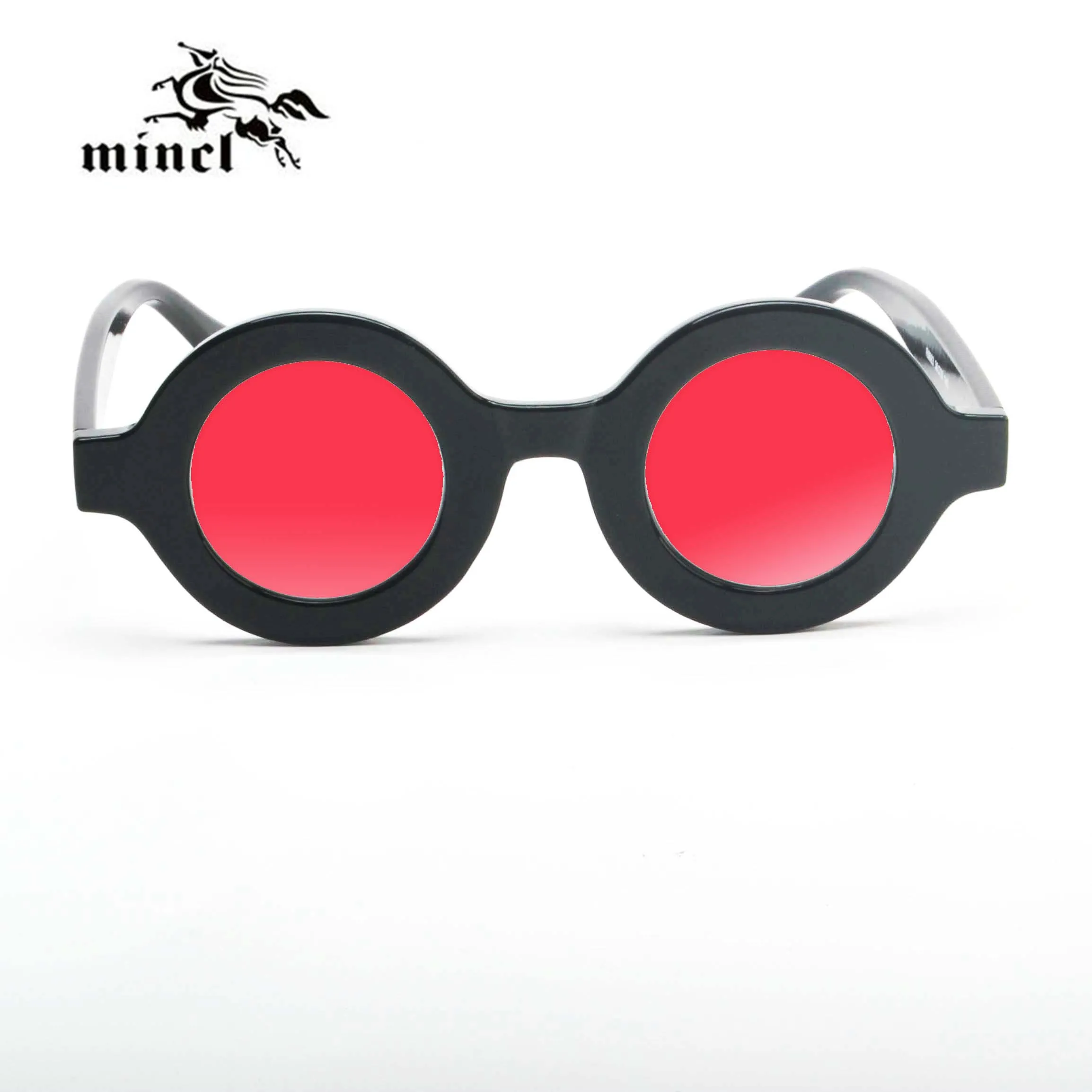 Ретро овальные солнцезащитные очки для женщин и мужчин, винтажные брендовые дизайнерские солнцезащитные очки ярких цветов, леопардовая оправа, круглые женские солнцезащитные очки UV400 NX - Цвет линз: black red