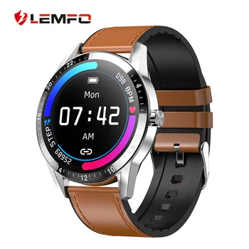 

LEMFO Smart Watch Bluetooth Call 1.3 inch Full Touch Screen Smart Watch Men Women Smart Bracelet Waterproof for Android Phone