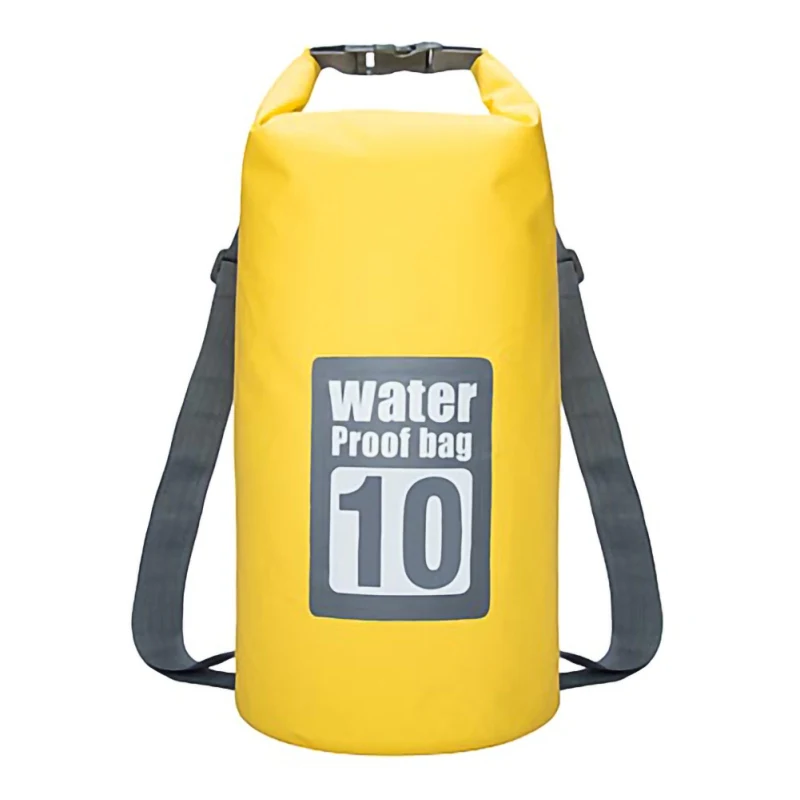 10L уличная водонепроницаемая сумка Портативный Регулируемый легкий плаванье рафтинг Каякинг непромокаемый рюкзак для кемпинга Пешие прогулки пляж