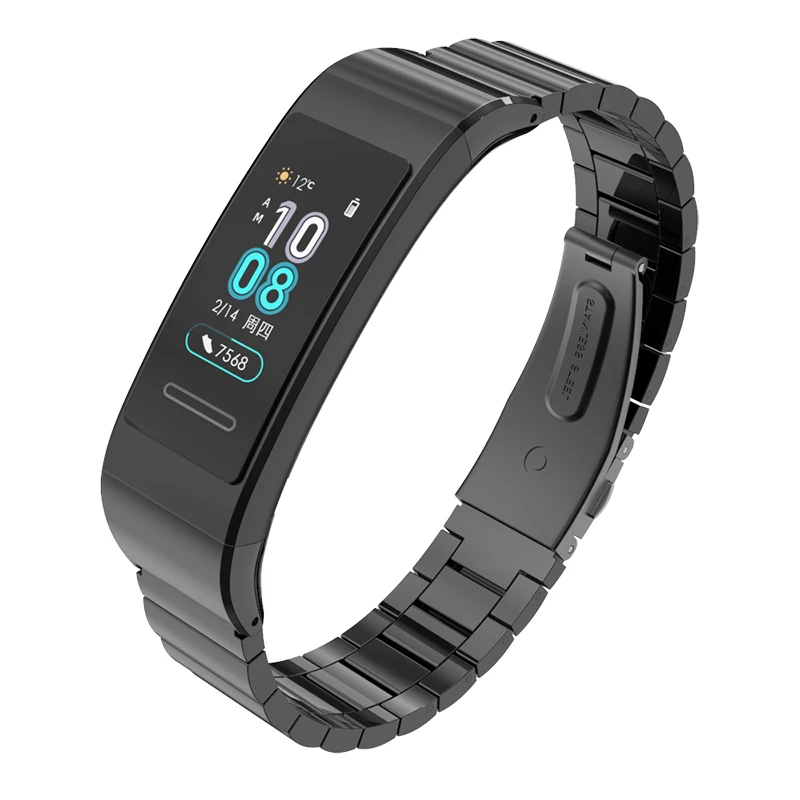 Ремешок для часов браслет для huawei band 3 металлический ремешок на запястье умные Браслеты Для huawei band 3 pro ремешок замена pulsera