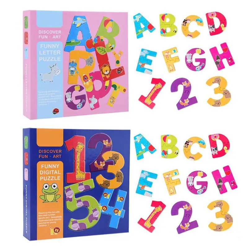 rompecabezas de numeros para niños de preescolar